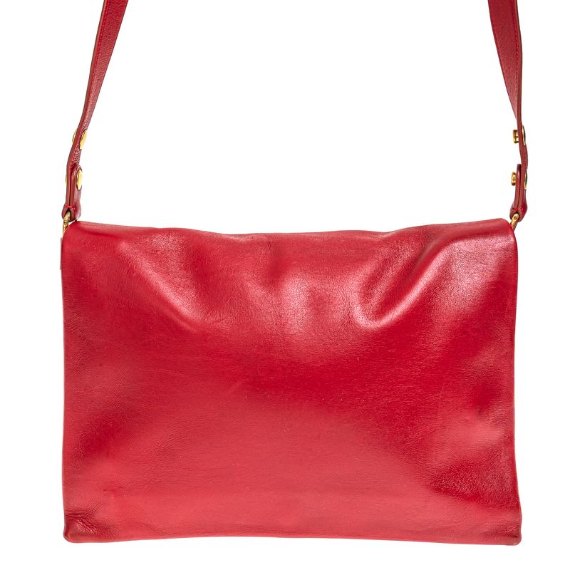 Bolsa-Celine-Crossbody-Couro-Vermelho-