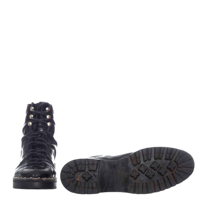 Bota-Valentino-Garavani-Rockstud-Couro-Preta-