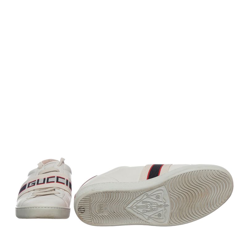 Tenis-Gucci-Couro-Branco