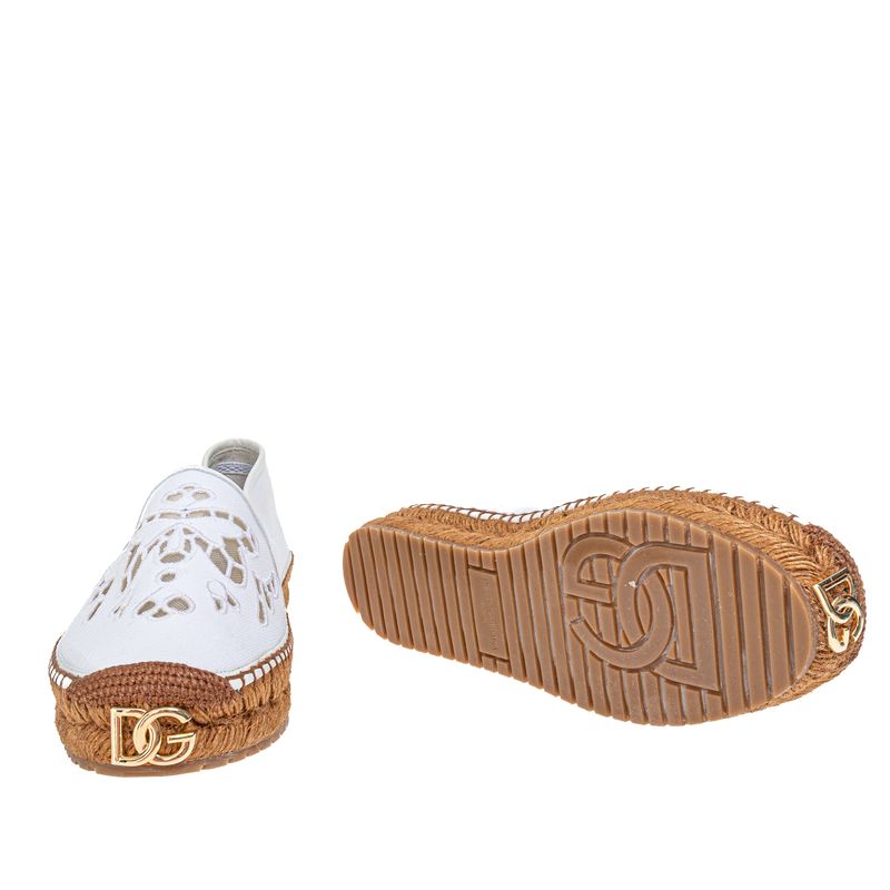 Espadrille-Dolce---Gabbana-Flat-Bordado-Branca-