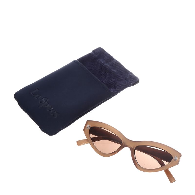 Oculos-Le-Specs-Champanhe-e-Lente-Marrom