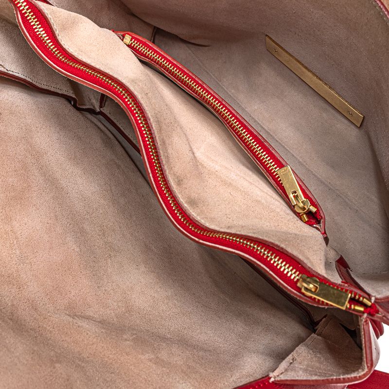 Bolsa-Celine-Crossbody-Couro-Vermelho-