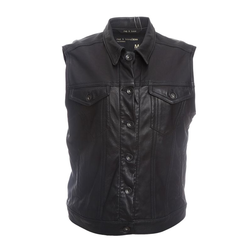 Colete-Rag---Bone-Couro-Preto