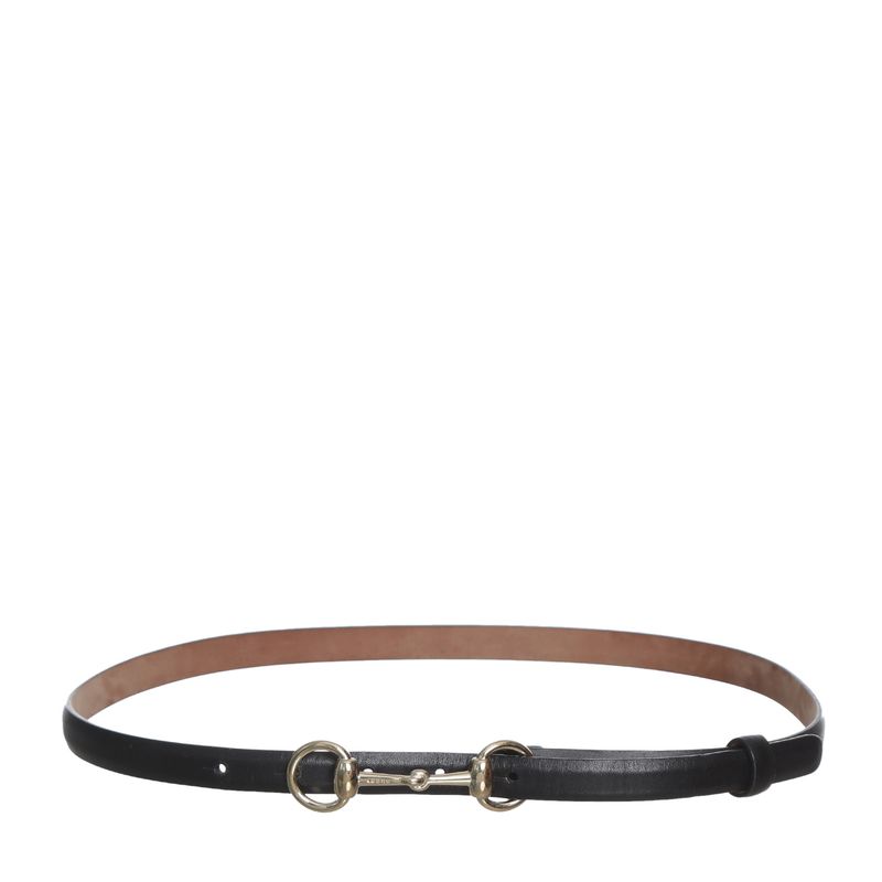 Cinto-Gucci-Horsebit-Couro-Preto