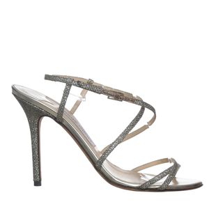 Sandália Jimmy Choo Metalizado Prateado