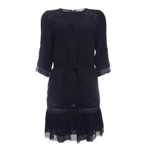 Vestido Maje Amarração Preto