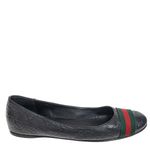 Sapatilha-Gucci-Guccissima-Preta-e-Faixa-Web-