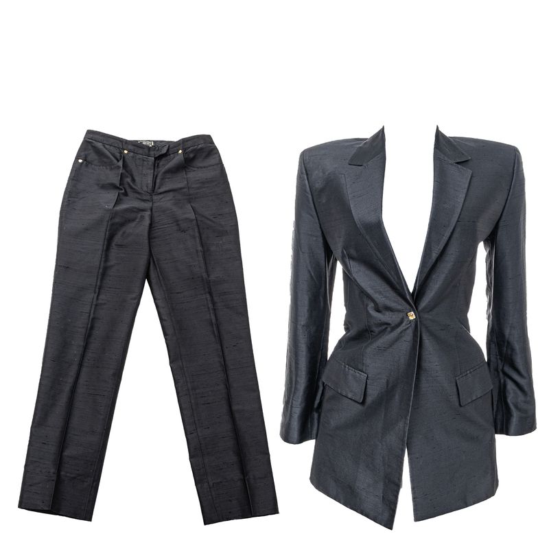 Terno-Versace-Vintage-Preto