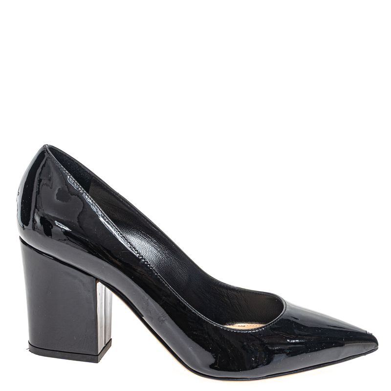 Scarpin-Sergio-Rossi-Verniz-Preto-