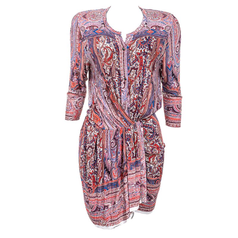 Vestido-Isabel-Marant-Estampado-Colorido-