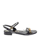 Sandalia-Gucci-Rasteira-Horsebit-Preta-