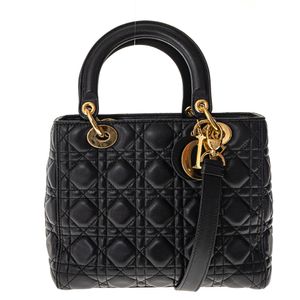 Bolsa Dior Cannage Lady Dior Medium