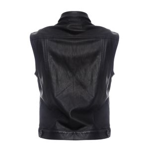Colete Rag & Bone Couro Preto