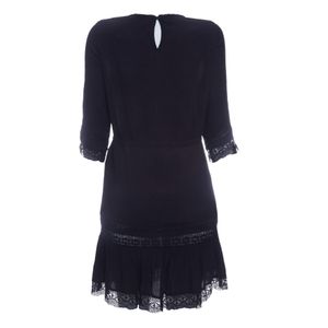 Vestido Maje Amarração Preto