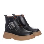 Bota-Ganni-Couro-Preta