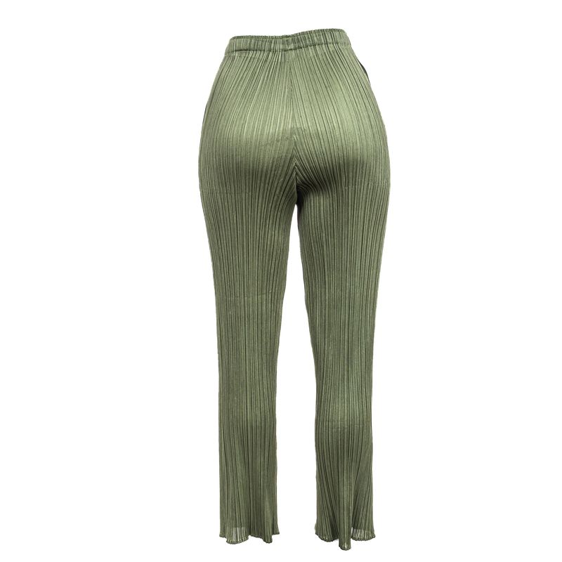 Calca-Pleats-Please-Issey-Miyake-Verde-