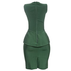Vestido Hervé Léger Verde