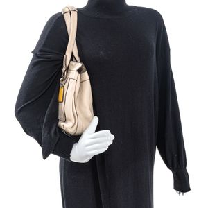 Bolsa Coach Couro Branca