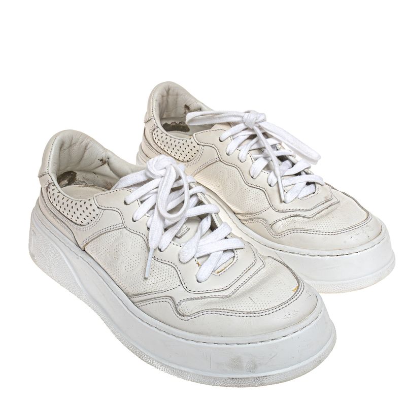 Tenis-Gucci-Couro-Branco-