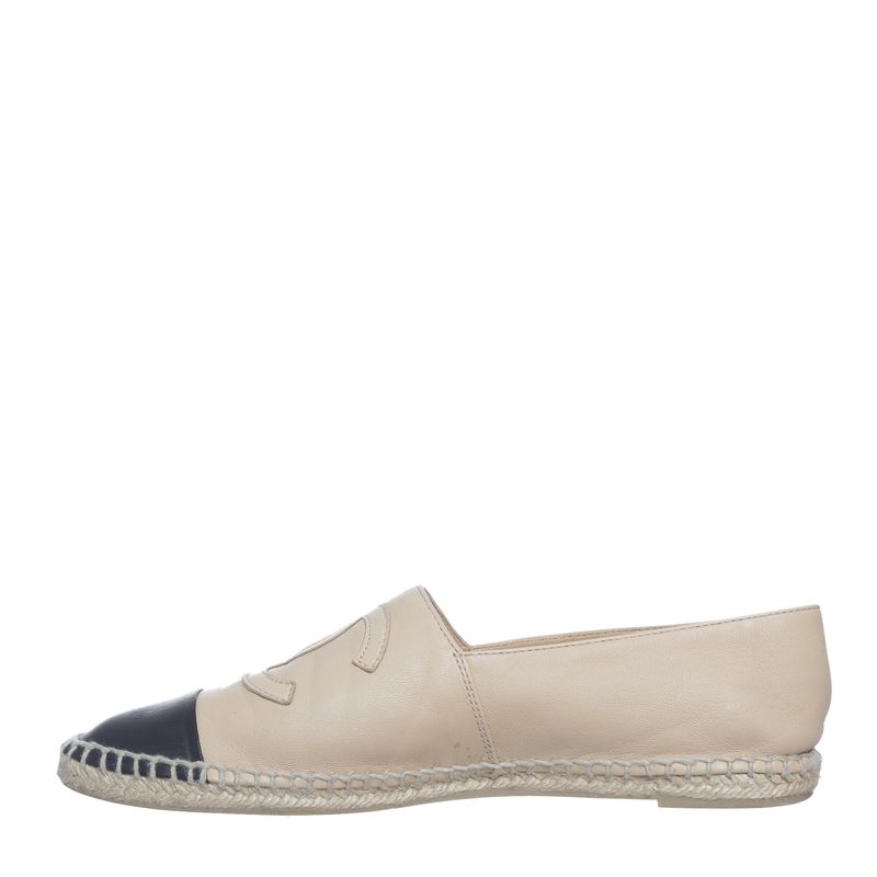 Espadrille-Chanel-Couro-Bege-