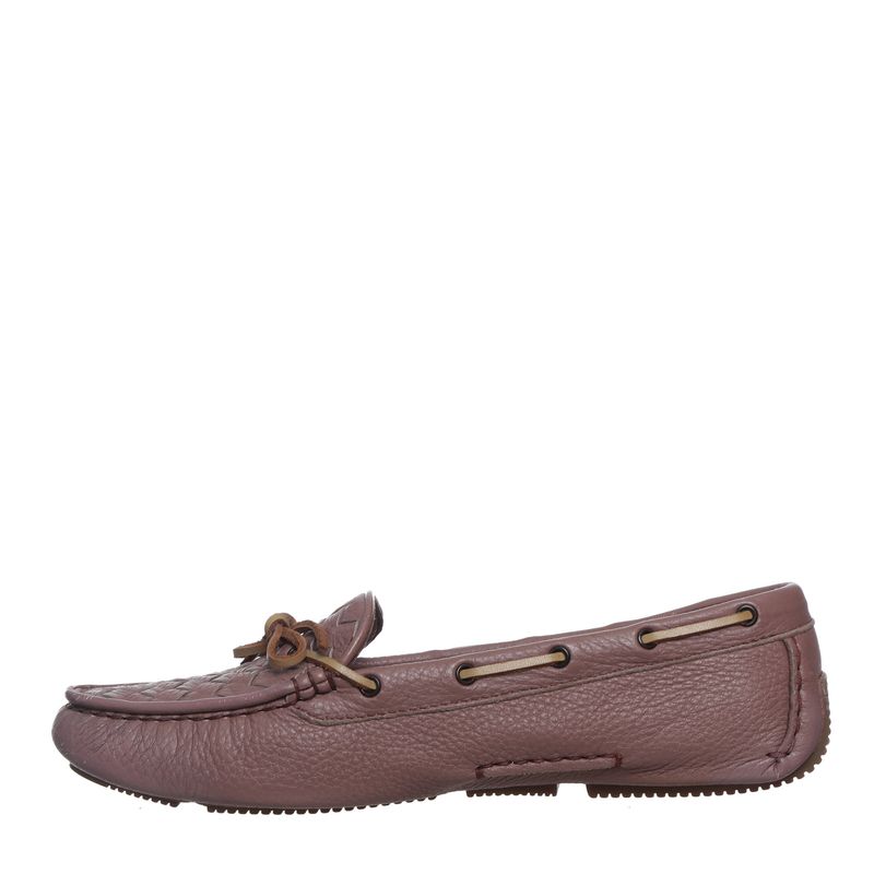 Mocassim-Bottega-Veneta-Couro-Rosa-Antigo