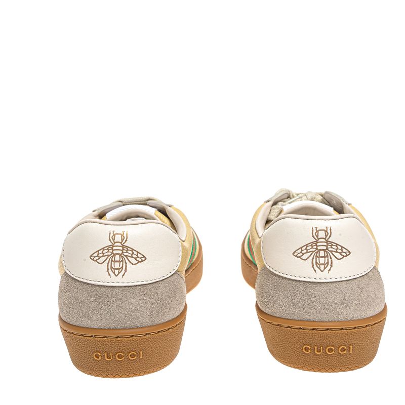 Tenis-Gucci-Couro-Bege-e-Faixa-Web-