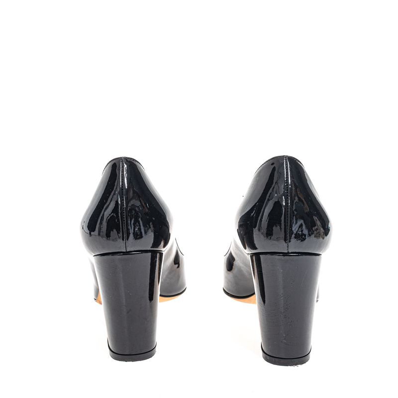 Scarpin-Sergio-Rossi-Verniz-Preto-