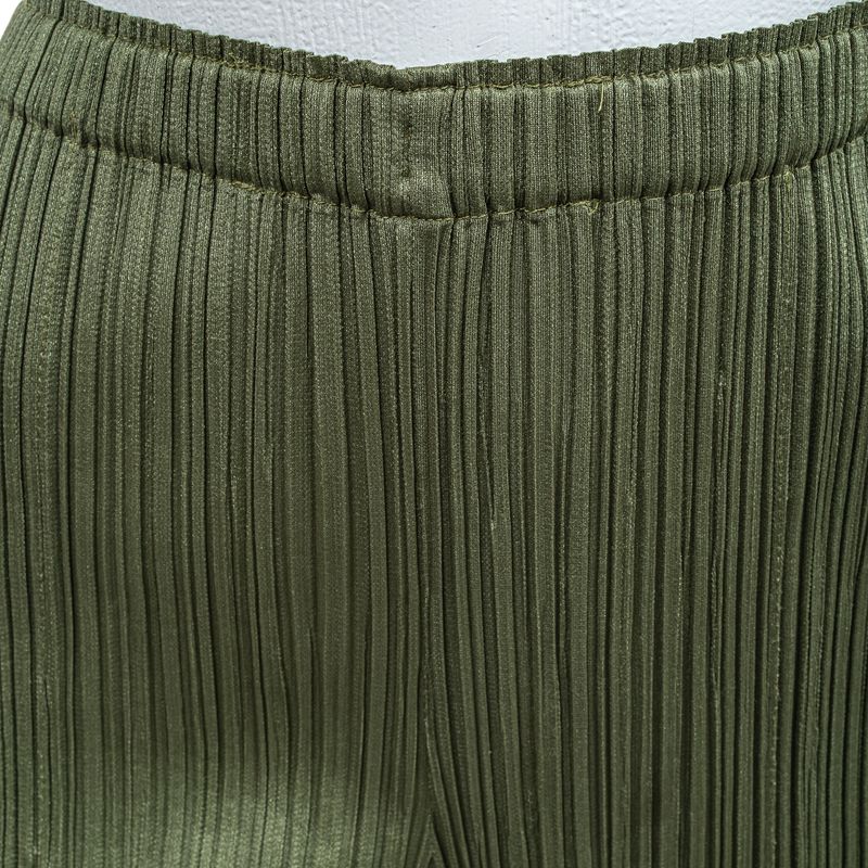 Calca-Pleats-Please-Issey-Miyake-Verde-