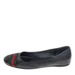 Sapatilha-Gucci-Guccissima-Preta-e-Faixa-Web-