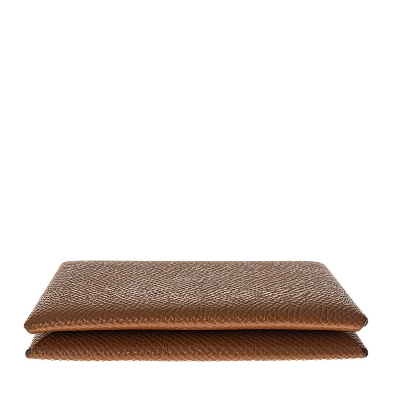 Porta-Cartao-Hermes-Couro-Marrom-
