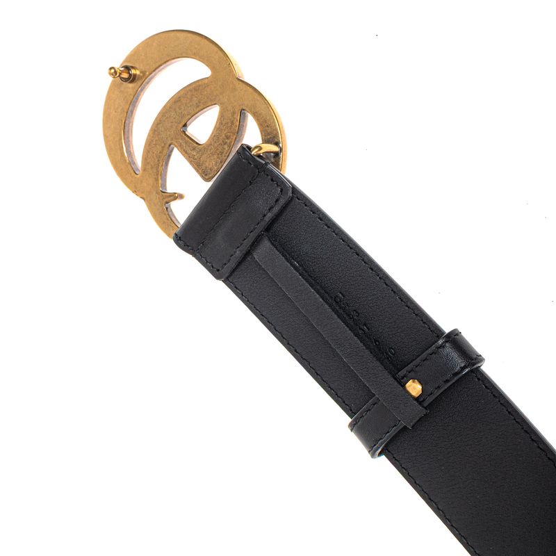 Cinto-Gucci-Marmont-Preto-