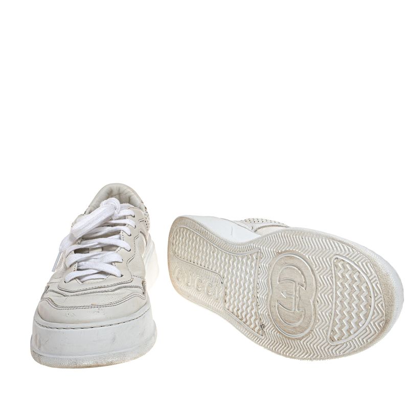 Tenis-Gucci-Couro-Branco-
