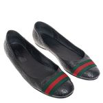 Sapatilha-Gucci-Guccissima-Preta-e-Faixa-Web-