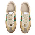 Tenis-Gucci-Couro-Bege-e-Faixa-Web-