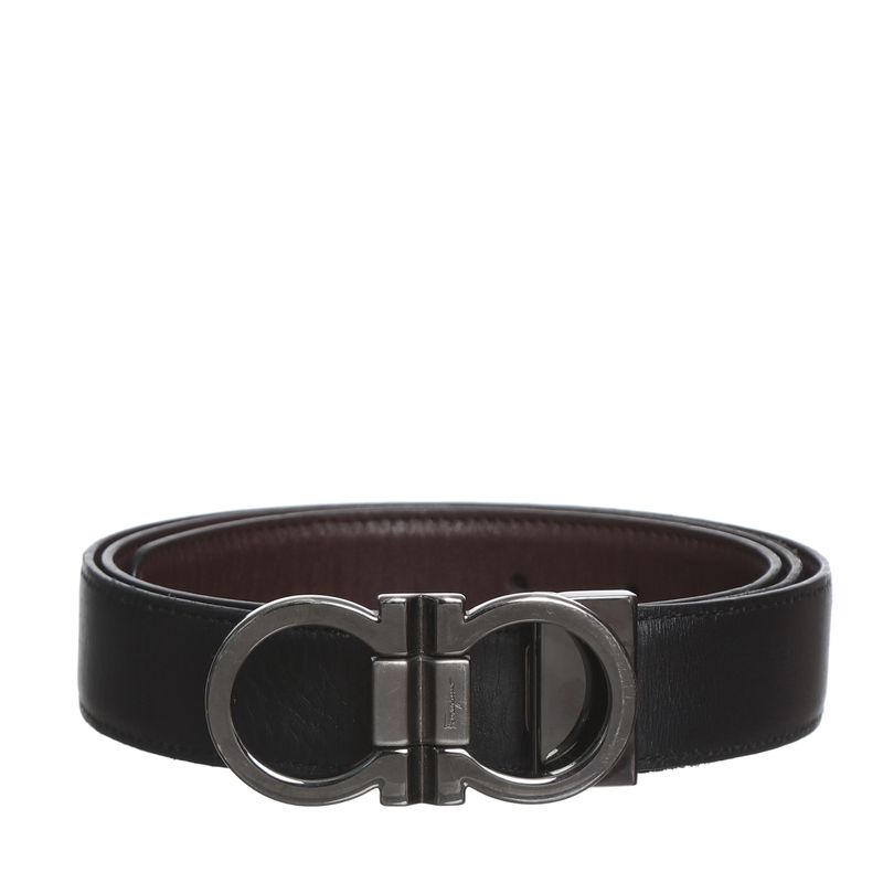 Cinto-Salvatore-Ferragamo-Dupla-Face-Couro-Preto-e-Marrom