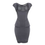 Vestido-Herve-Leger-Trico-Metalizado