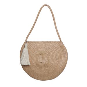 Bolsa Nannacay Redonda Palha