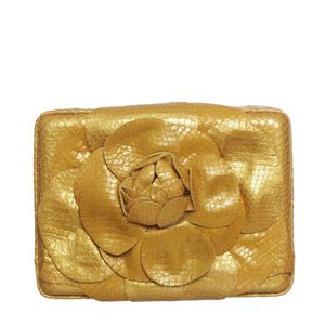 Clutch Serpui Marie Flor Amarela
