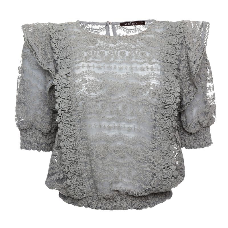 Blusa-Mixed-Rendada-com-Babado-Cinza