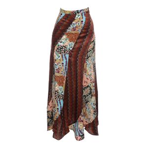 Saia Missoni Estampada Marrom