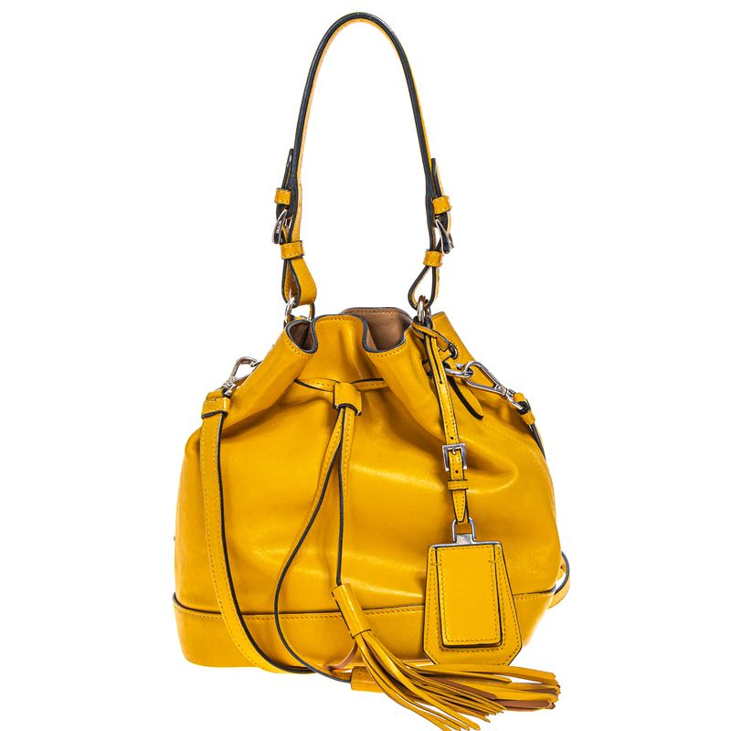 Bolsa-Prada-Bucket-Amarelo-
