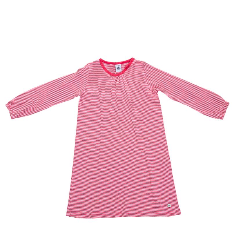 Vestido-Listrado-Vermelho-Petit-Bateau-
