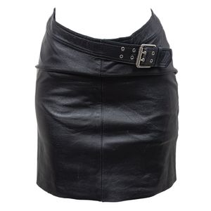 Saia NK Couro com Fivela