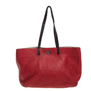 Bolsa Fendi Tote Couro Bicolor