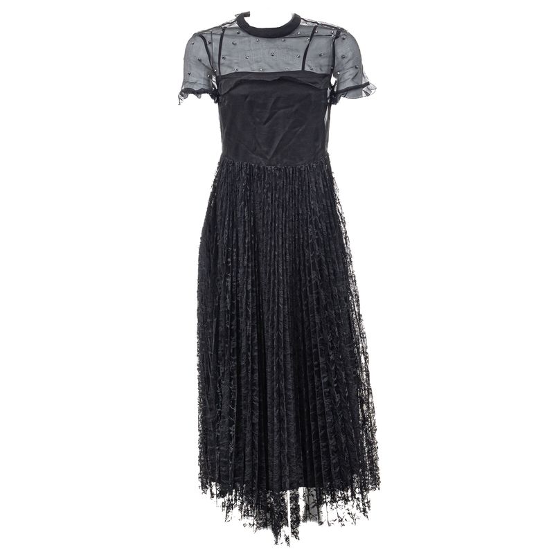 Vestido-Red-Valentino-Renda-Preto