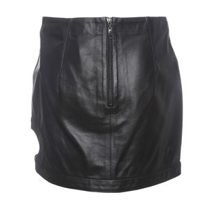 Saia Andrea Bogosian Carmel Couro Preto