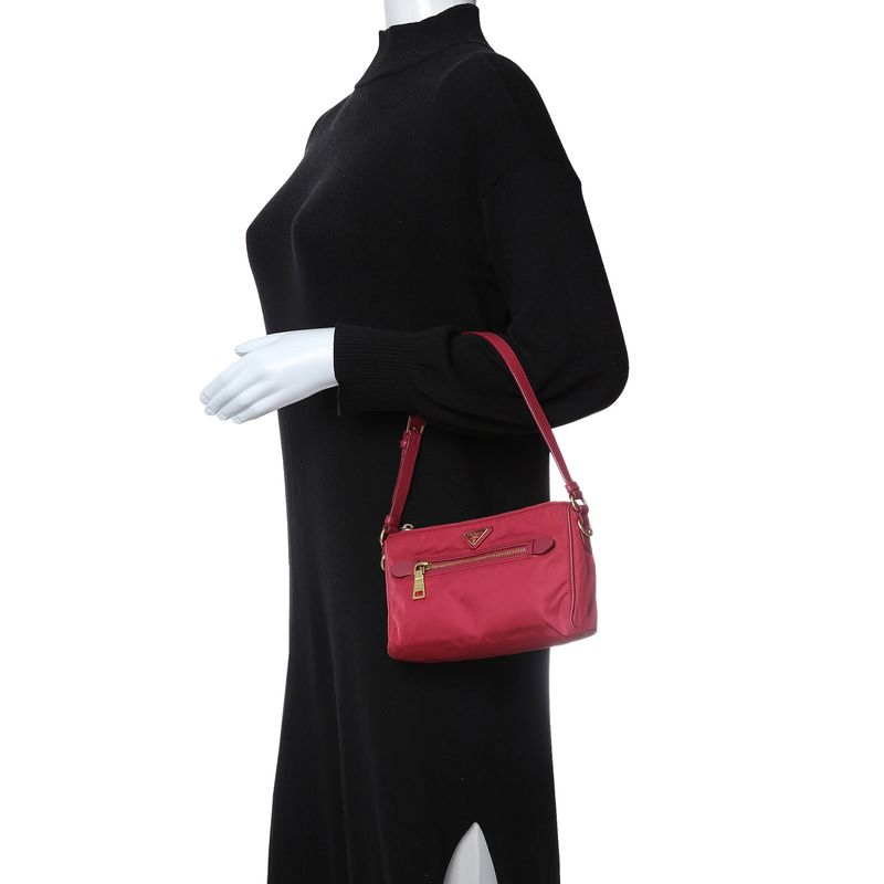 Bolsa-Prada-Sottospalla-Nylon-Rosa