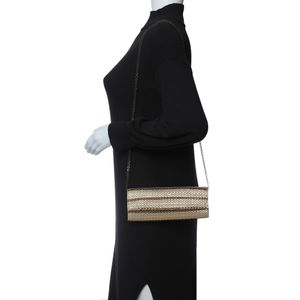 Bolsa Serpui Marie Couro Metalizado