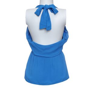 Blusa Cris Barros Azul