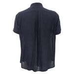Camisa-Handred-Seda-Azul-Marinho-
